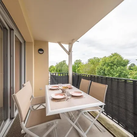 Centre-ville, Balcon - 4 Pers. - Fr-1-319-643 Parentis-en-Born